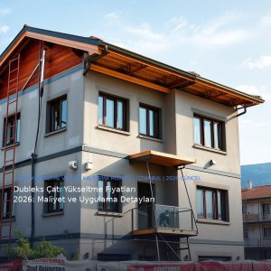 Dubleks Çatı Yükseltme Fiyatları 2026: Maliyet ve Uygulama Detayları